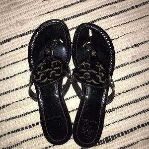 Black Tory Burch Sandals.
